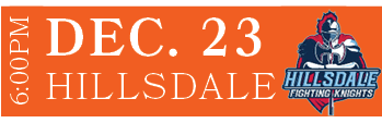 Hillsdale,DEC. 23,6:00P