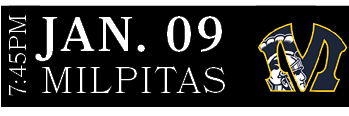 Milpitas,JAN. 09,7:45P