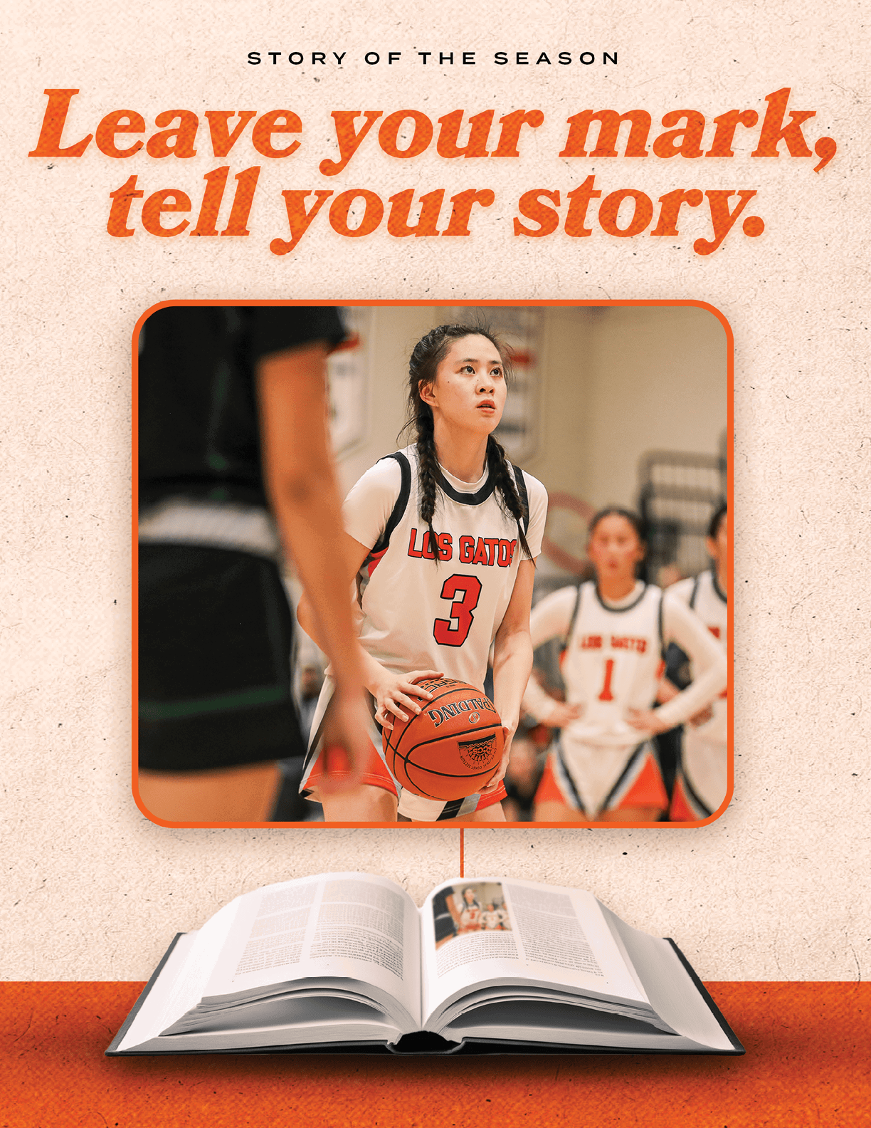 A female basketball player with a number 3 on her jersey is holding a basketball. AI generated content