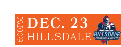 Hillsdale,DEC. 23,6:00P