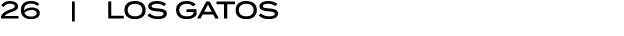 26 | Los Gatos