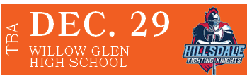 Willow Glen High School,DEC. 29,TB