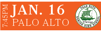 Palo Alto,Jan. 16,7:45P