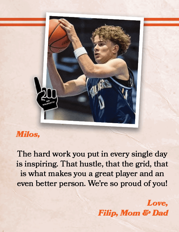 Milos, The hard work you put in every single day is inspiring. That hustle, that the grid, that is what makes you a g...