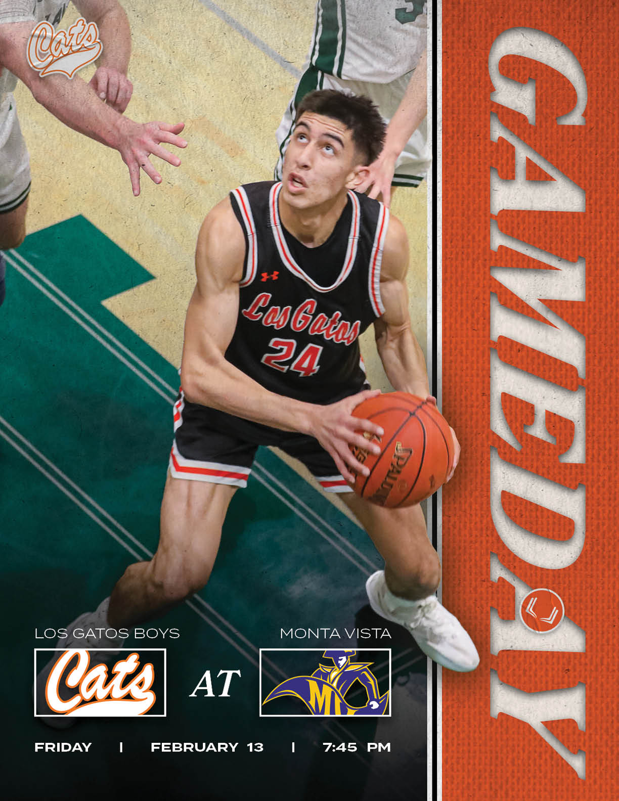 A basketball player wearing a black jersey with the number 24 on it is holding a basketball. AI generated content