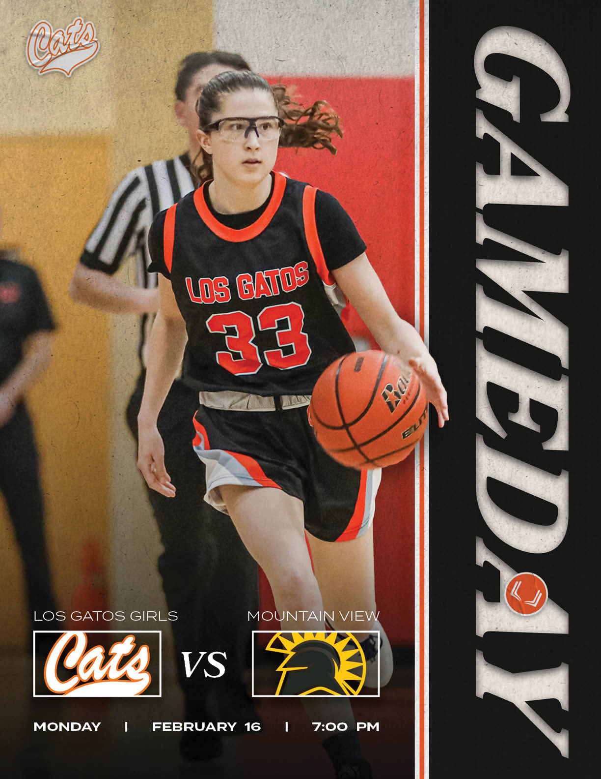 A female basketball player wearing a black jersey with the number 33 on it. AI generated content