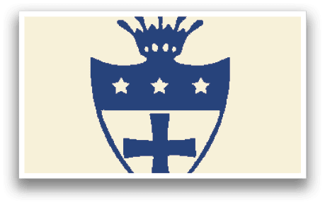 A blue square with a white outline. AI generated content