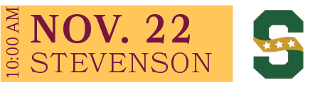 STEVENSON,NOV. 22,10:00 A