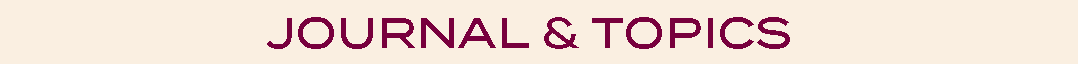 JOUNRAL & TOPICS