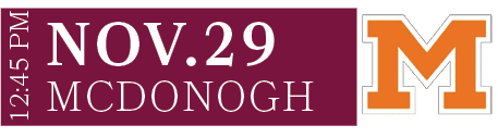 MCDONOGH,NOV.29,12:45 P