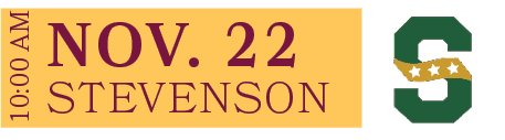 STEVENSON,NOV. 22,10:00 A