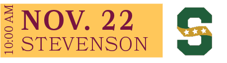 STEVENSON,NOV. 22,10:00 A