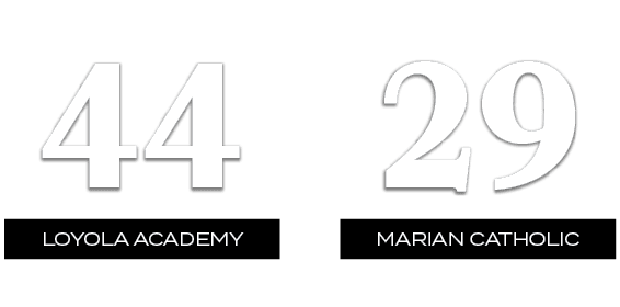 29,44,MARIAN CATHOLIC,LOYOLA ACADEMY