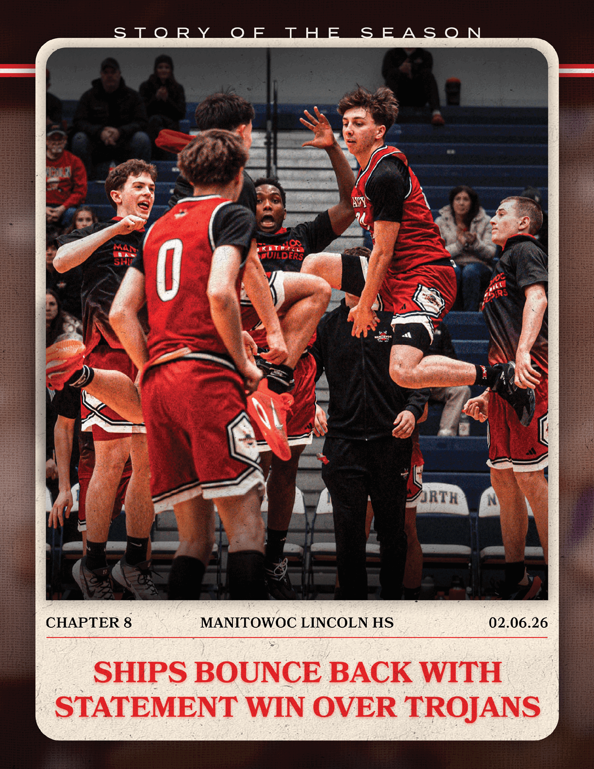 A basketball player is jumping in the air while holding the ball. AI generated content