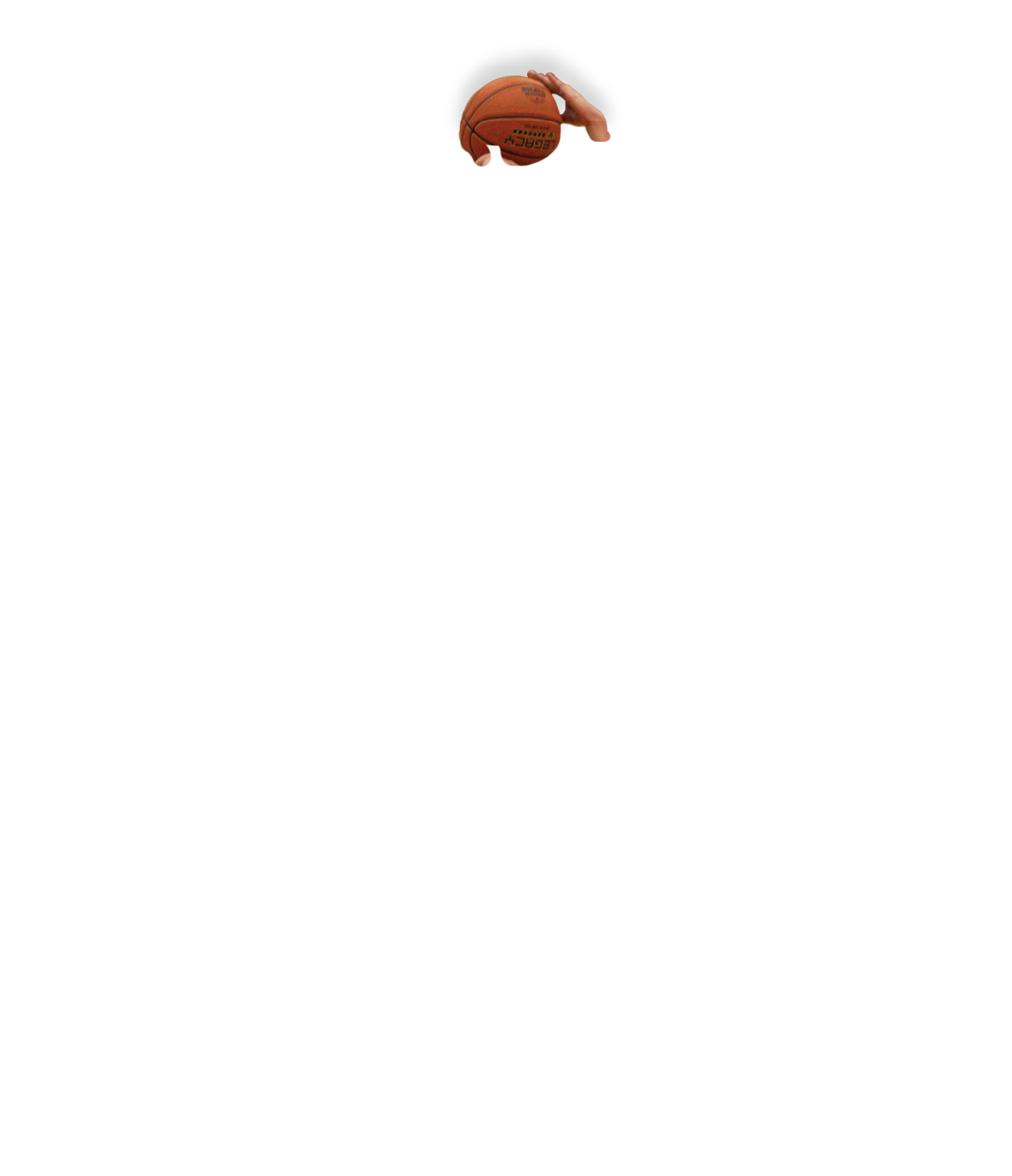 A small basketball is placed on a white background. AI generated content