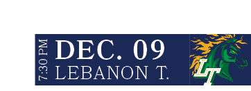 LEBANON T.,DEC. 09,7:30 P