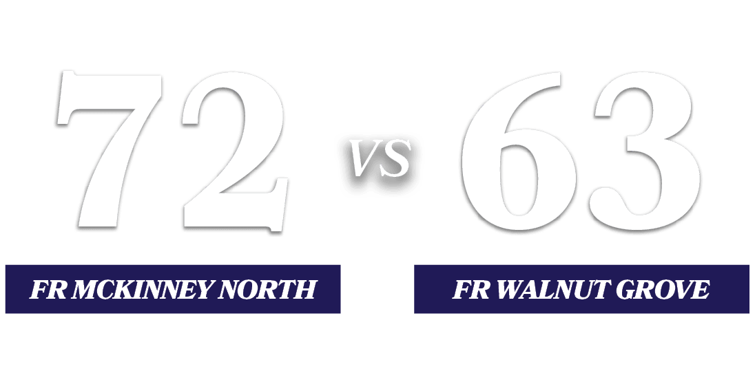 63,72,VS,FR Walnut GROVE,FR McKinney Nort