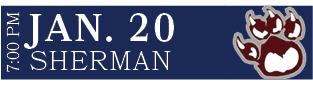 SHERMAN,JAN. 20,7:00 P