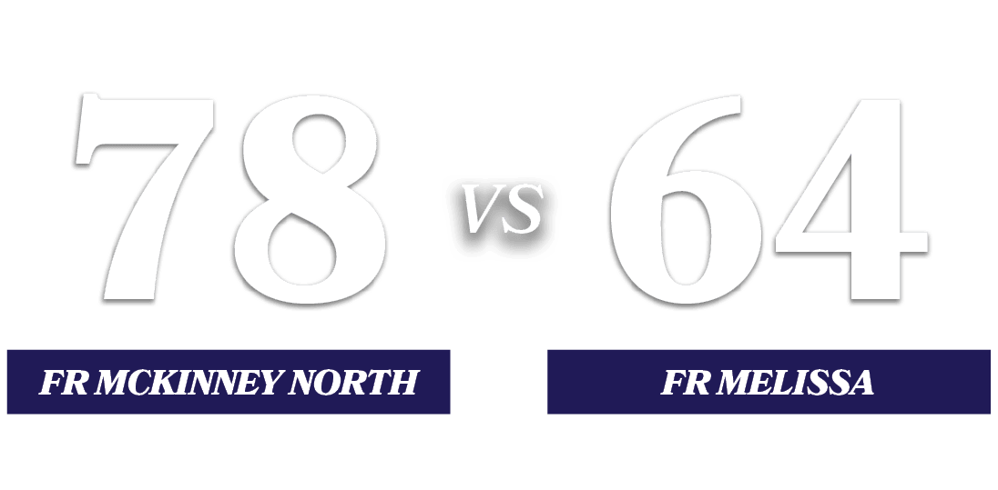 64,78,VS,FR MELISSA,FR McKinney North