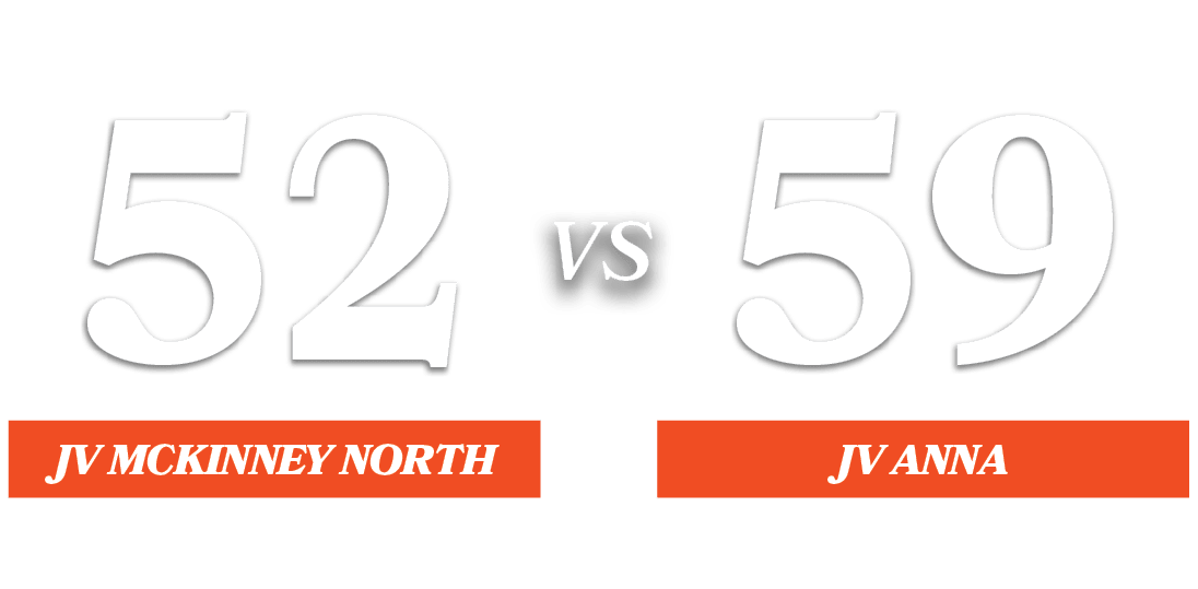 59,52,VS,JV anna,JV McKinney Nort