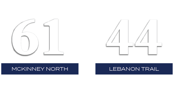 44,61,Lebanon Trail,McKinney North