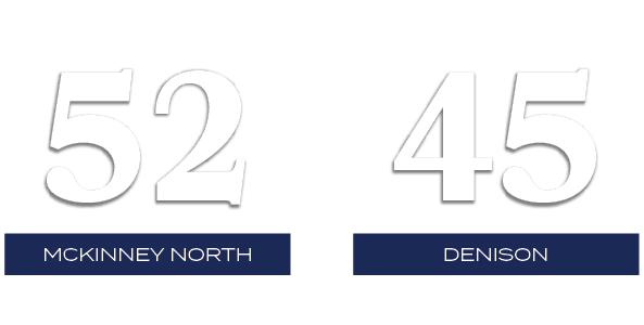 45,52,denison,McKinney North