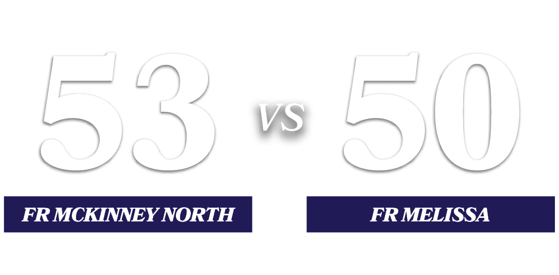 50,53,VS,FR MELISSA,FR McKinney Nort