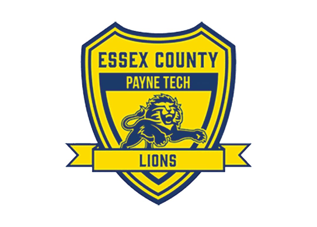 A yellow and blue shield with a lion on it. AI generated content