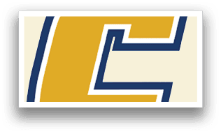 A yellow and blue logo for Clemson University. AI generated content