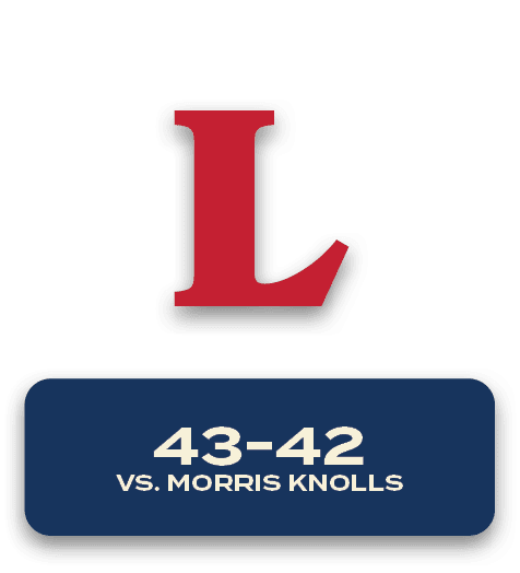 43 42 Vs. morris knolls,