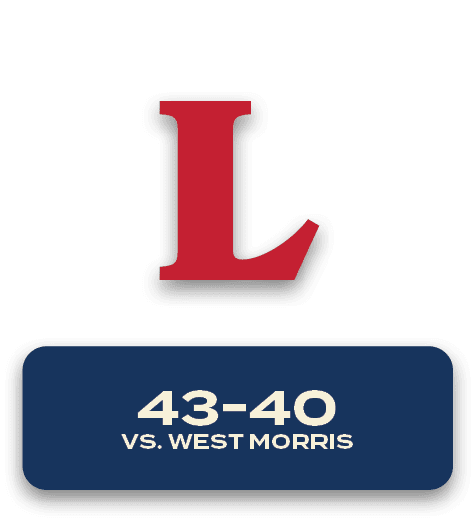 43 40 Vs. west morris,