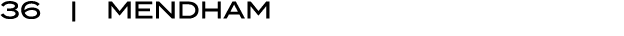 36 | mendham