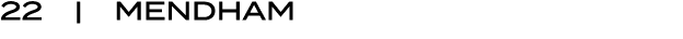 22 | mendham