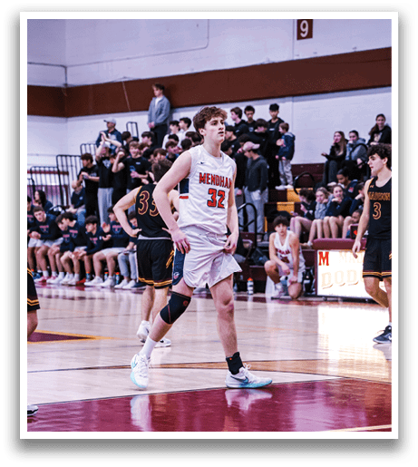 A basketball player in a white uniform is walking on the court. AI generated content