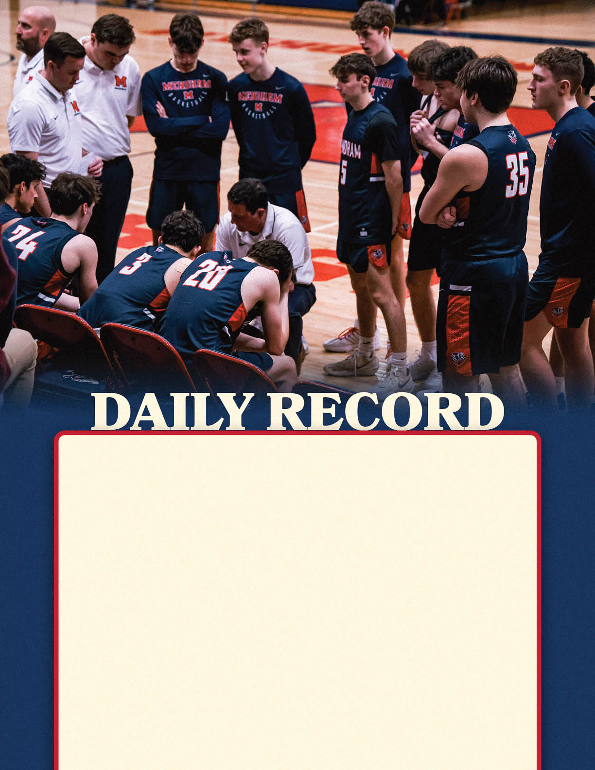 A group of young men are gathered on a basketball court, with some sitting on chairs and others standing. They are all wearing uniforms, indicating that they are part of a team. The scene appears to be a casual gathering or a break during a game. AI generated content