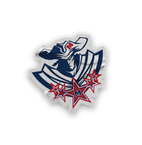 A collection of six different sports team logos. AI generated content