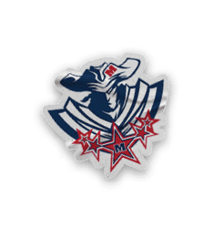 A collection of stickers with various designs, including a baseball player, a football player, and a baseball glove. AI generated content