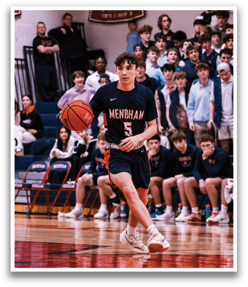 A basketball player is holding a basketball and walking on the court. AI generated content