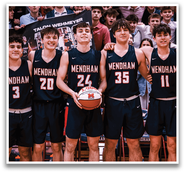 A group of young men are standing on a basketball court holding a basketball. AI generated content