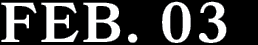 FEB. 03