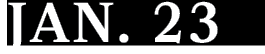 JAN. 23