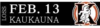 KAUKAUNA,FEB. 13,LOS