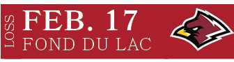 FOND DU LAC,FEB. 17,LOS