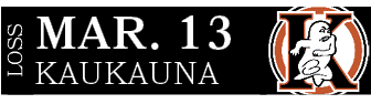 KAUKAUNA,MAR. 13,LOS