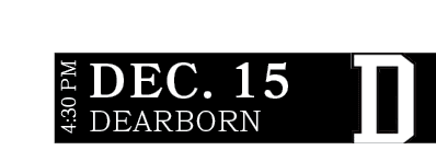 DEARBORN,DEC. 15,4:30 P