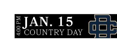 COUNTRY DAY,JAN. 15,4:00 P