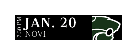 NOVI,JAN. 20,7:30 P