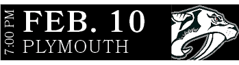 PLYMOUTH,FEB. 10,7:00 P