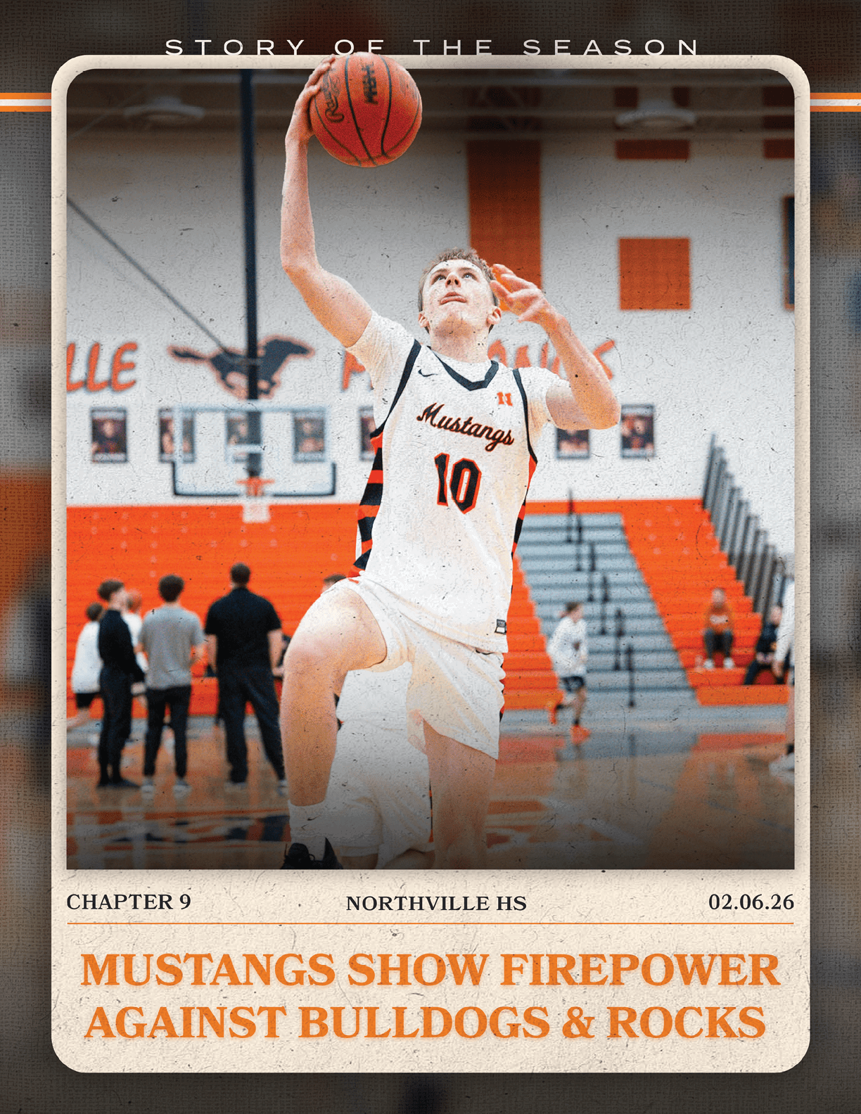 A basketball player in a white uniform with the number 10 on the back of his jersey is holding a basketball in his hands. AI generated content