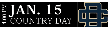 COUNTRY DAY,JAN. 15,4:00 P